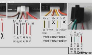 铁将军防盗器接线图